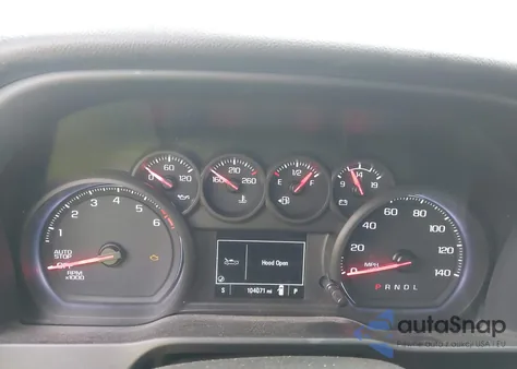 2020 Chevrolet Silverado 1500 2Wd Double Cab Standard Bed Custom из США, поврежденный, VIN 1GCRWBEK9LZ168070